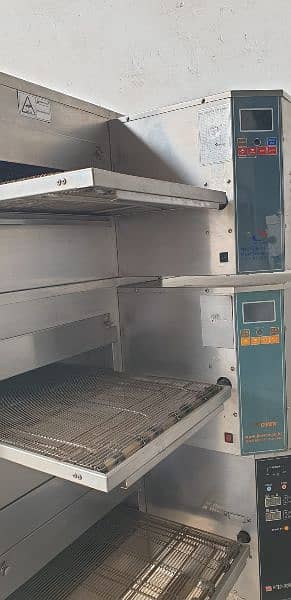 Used commercial Conveyor belt 18" Pizza oven SB Kitchen Engineering 2