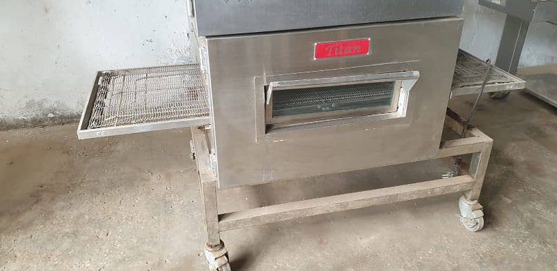 Used commercial Conveyor belt 18" Pizza oven SB Kitchen Engineering 5