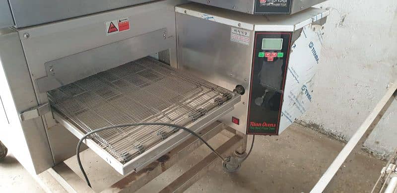 Used commercial Conveyor belt 18" Pizza oven SB Kitchen Engineering 6