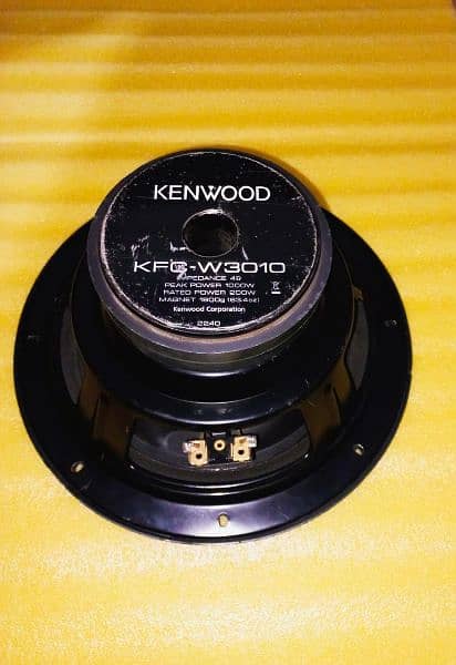 Kenwood woofer 1