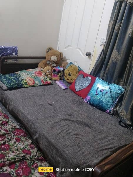 single bed with mattress 2