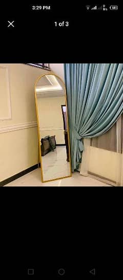 full length standing mirror. . . condition 10 by 10