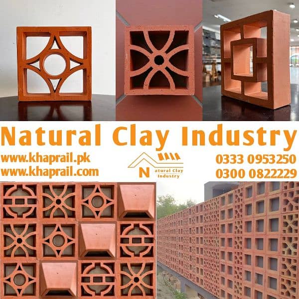 Terracotta clay tiles, Wall tiles, Roof tiles & Floor clay tiles 1