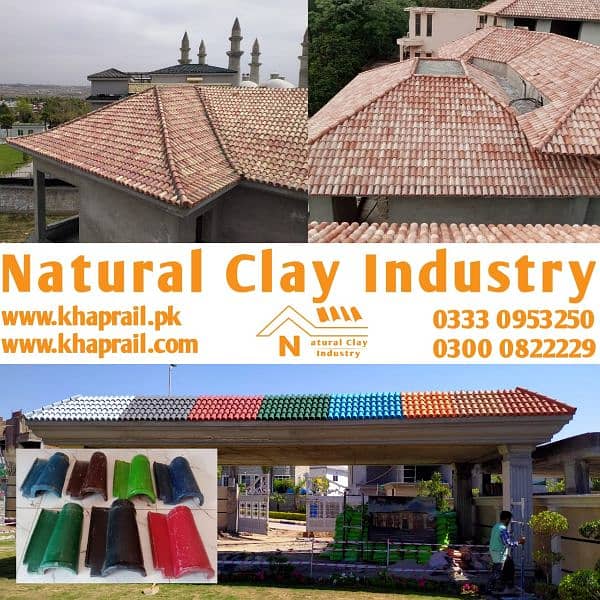 Terracotta clay tiles, Wall tiles, Roof tiles & Floor clay tiles 5