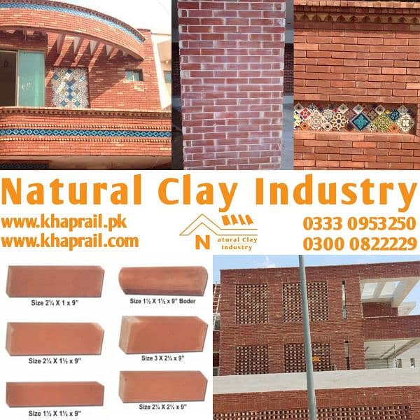 Terracotta clay tiles, Wall tiles, Roof tiles & Floor clay tiles 8