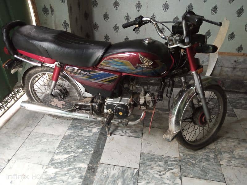 Honda cd70 2021 model All panjab number 1