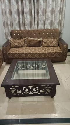 sofa set + center table 0