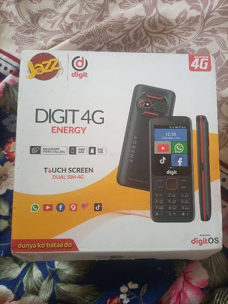 urgent sale touch and keypad jazz digit 4g energy 03029220692 3