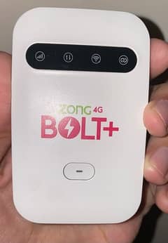 ZONG 4G BOLT+ All Sim Working