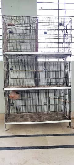 6 portion Master cage portable