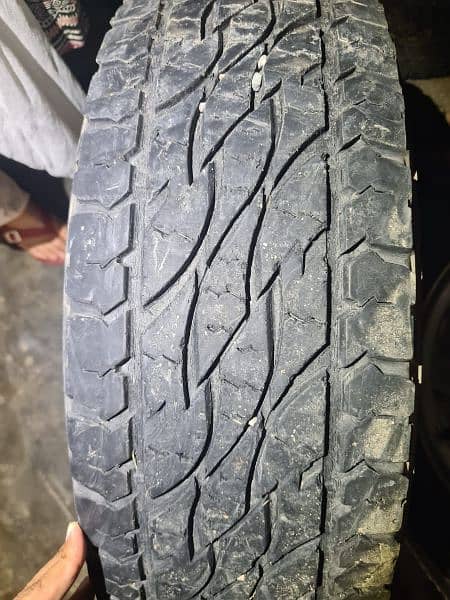 Parado/pajero tyre rims 3