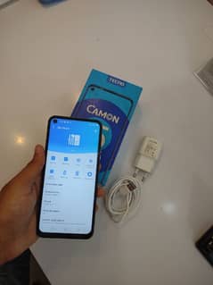 techno camon 15 box charger no open 128gb