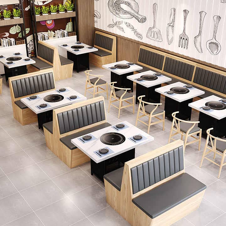 Restaurant furniture/hotel table/dining table/chairs/Cafe furniture 8