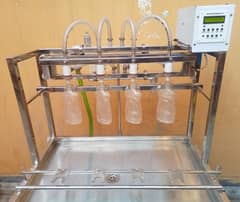 Semi Auto Bottle Filling Water Milk Juice Vinegar Liquid oil Machine