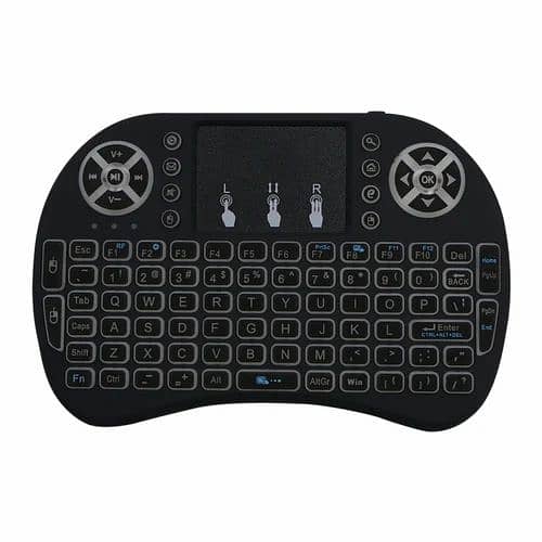 Mini Wireless RGB Keyboard with dongle. 0