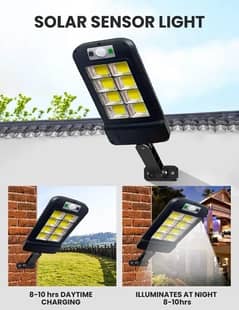 led solar light with mention sensor