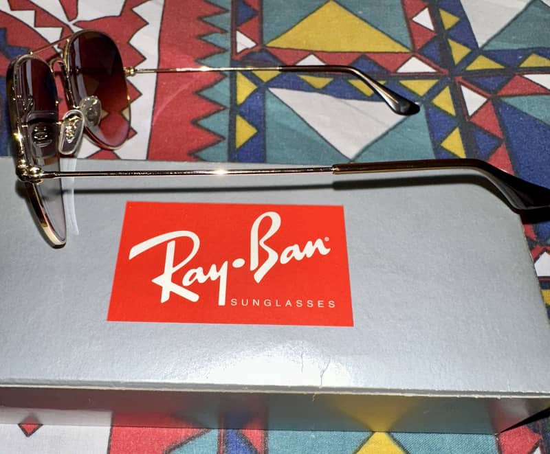 Ray- Ban Aviator Gradient Sunglasses 3