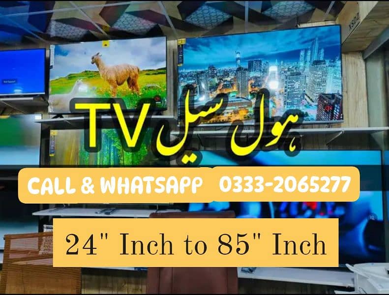 32" 42" 48" 55 inch Smart Samsung LED TV Android Wifi 4k 2