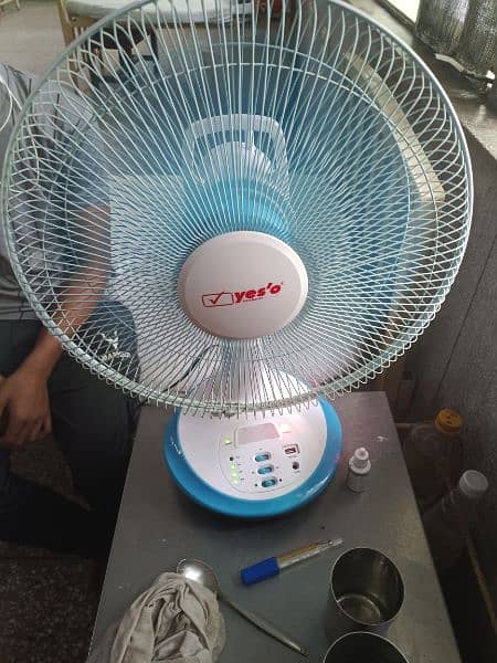 yes so company charging fan very good new good battery timing 0