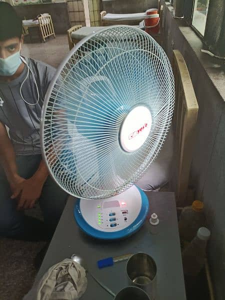 yes so company charging fan very good new good battery timing 2