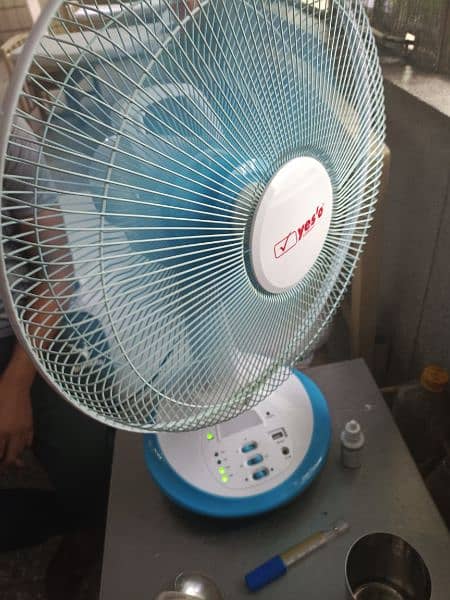 yes so company charging fan very good new good battery timing 5