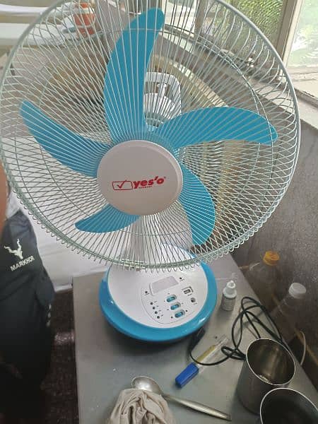 yes so company charging fan very good new good battery timing 7