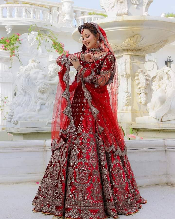 Bridal Dress/Sharara on Rent 9