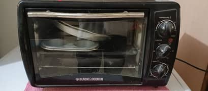 Black and dagger Electric oven for sale