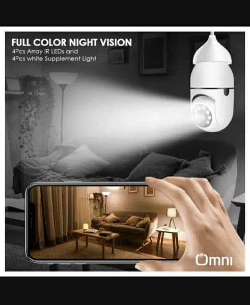 360⁰ wifi bulb camera wireless 1