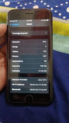 iPhone 7 Officially Pta Approved hai 128GB 0