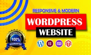 Business, Blog or E-Commerce WordPress Website design and development