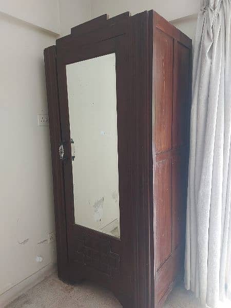 Antique teak wood cupboard.  Excellent condition.  60000 (negotiable) 1