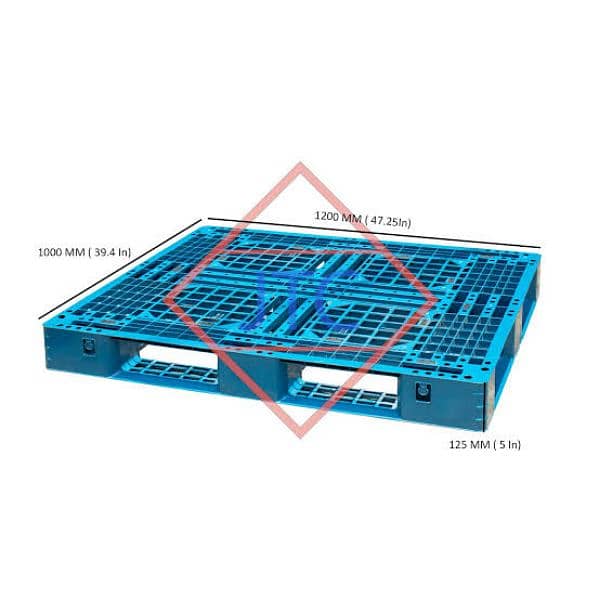 Plastic Pallets Stock For Sale - Industrial Pallets - Imported Pallets 0