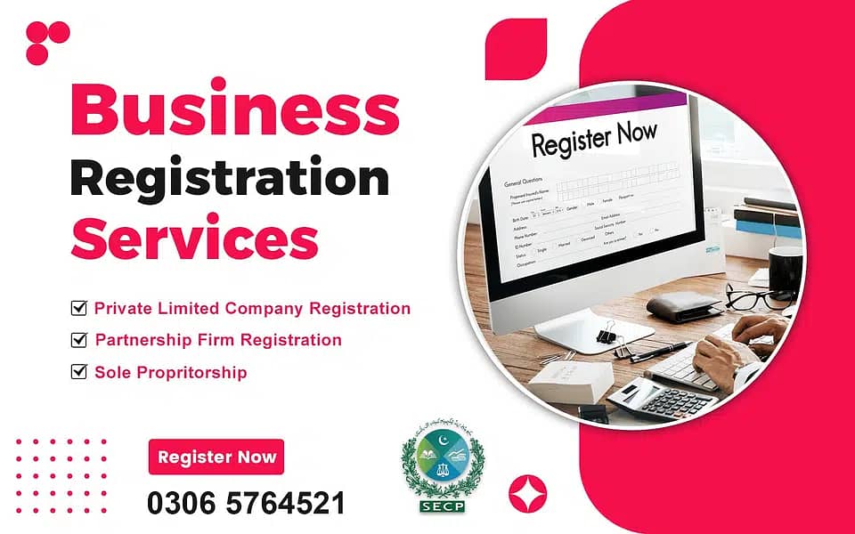 Company Registration | Tax Filer FBR | Income Tax Return | Sales Tax 2