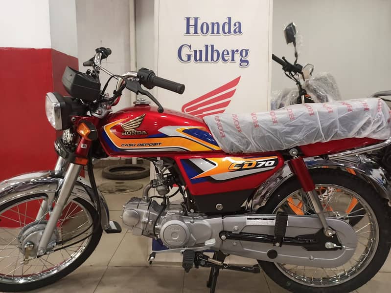 Honda NEW CD 70 2025 MODEL 2