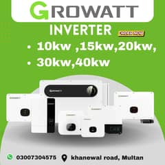 Growatt solar inverter with 5 year local warranty 0