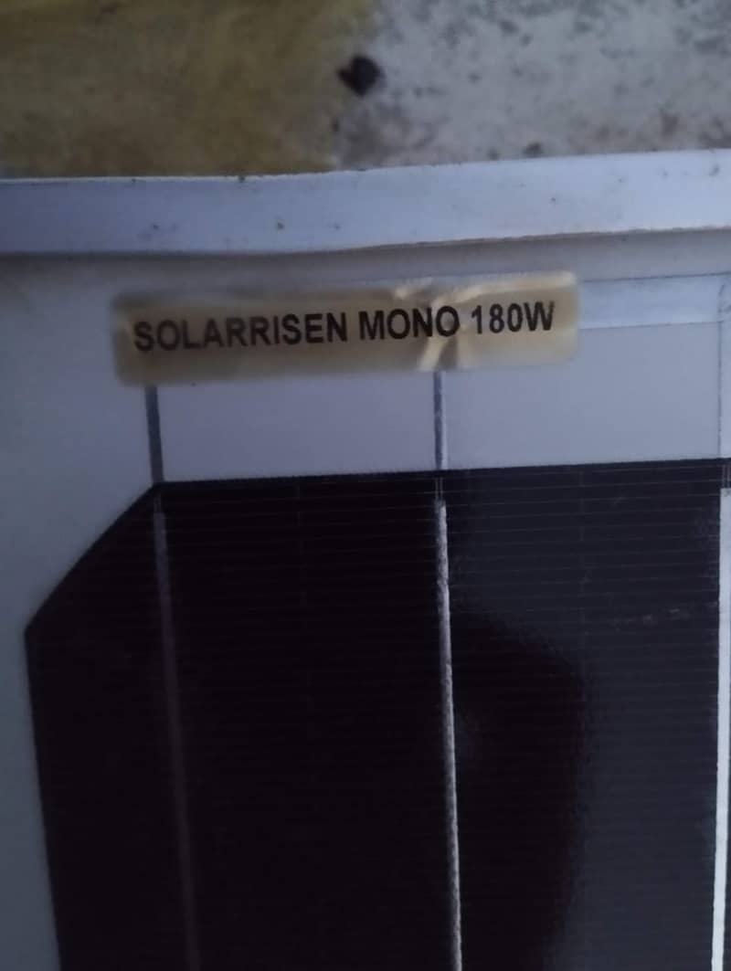 Solar plate 165w - 180w 4