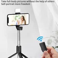 Bluetooth tripod stand