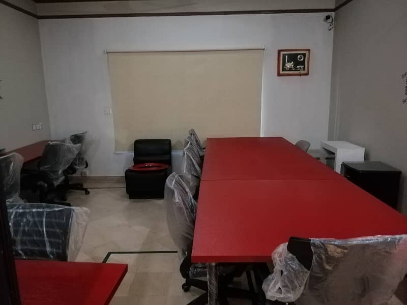 Furnished Office Space For Rent In Graden Town Baber Block Lahore 8