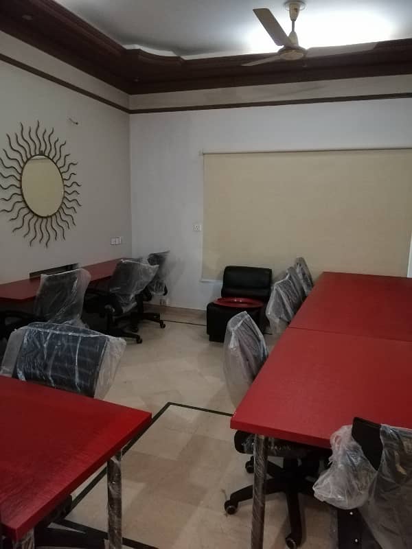 Furnished Office Space For Rent In Graden Town Baber Block Lahore 12