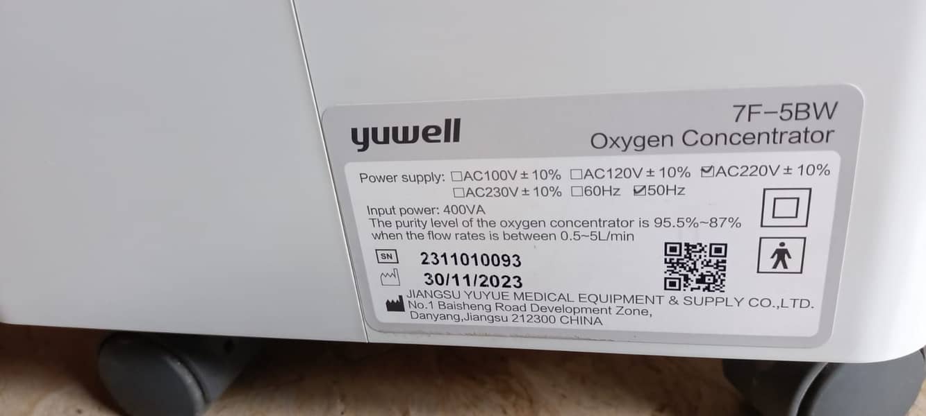 OXYGEN CONCENTRATOR & CPAP MACHINE FOR SALE 2