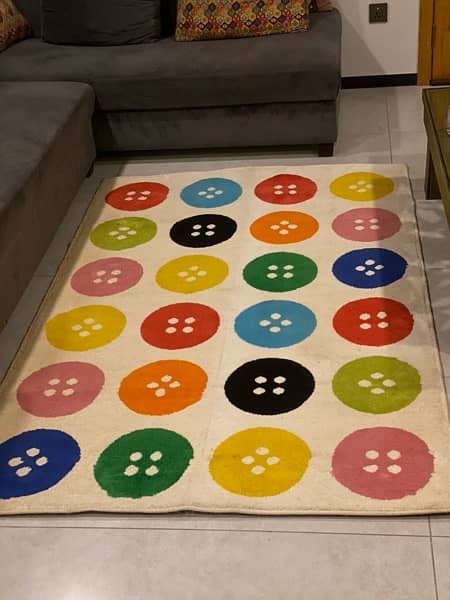 colourful ikea button design rug for sale 5