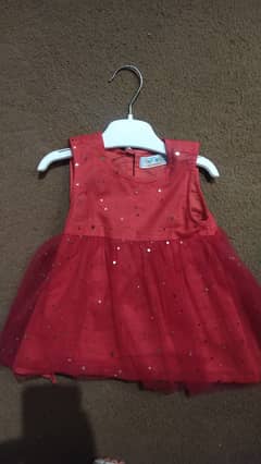 Kids red frock wedding/party