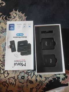 morui mic g8 full new with 2 mic reasonable price 0