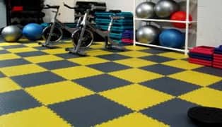 Gym Rubrr Tiles / Gym Mat / Youga Mat / Wooden Floor/ Grass/ Wallpaper