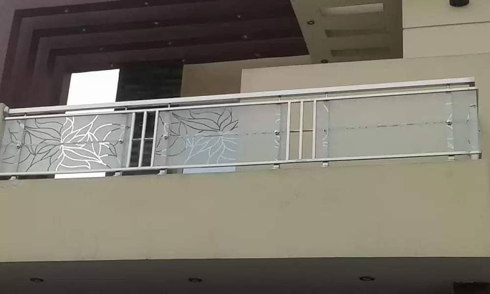 Glass railing / Terrace glass railing 10