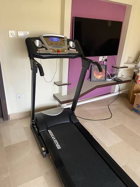 Treadmill Exercise Machine (American Fitness) 7