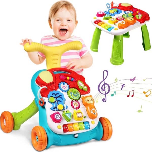 5-in-1 Musical Baby Walker 03273631835 6