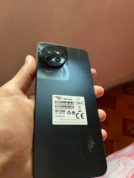 itel S23 128GB with box 0333-175-1372 1