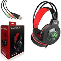 Polygold Usb Led Gaming Headphones 0